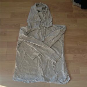 A New Day Cozy Beige Hoodie